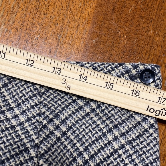 Vintage Gap Tweed‎ Wool Bend Maxi Shirt Women's Size 14 - Picture 4 of 8